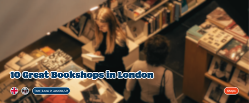 10 Great Bookshops In London